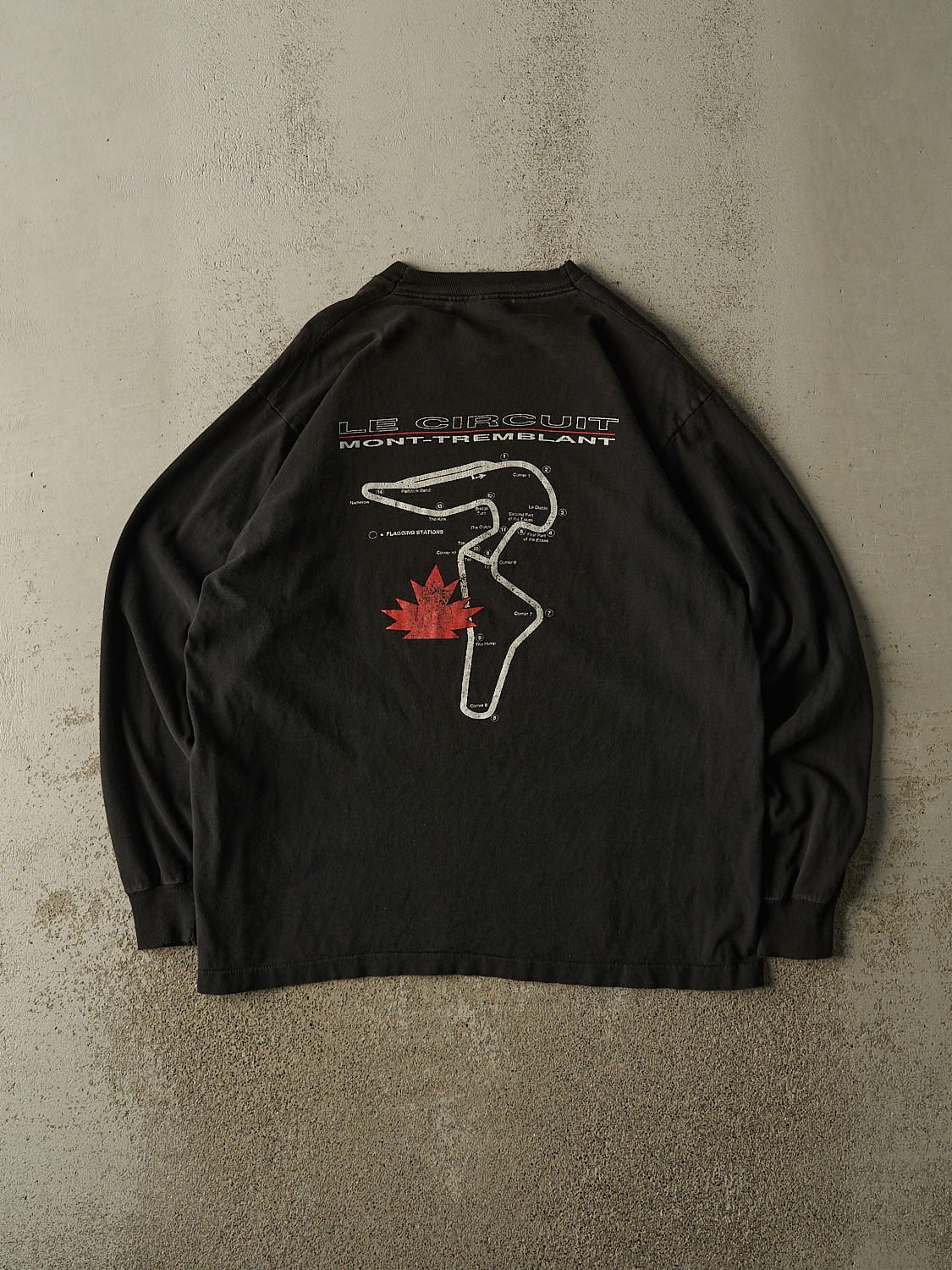 Vintage 90s Black Porsche Club of America Long Sleeve (L/XL) - Image 2