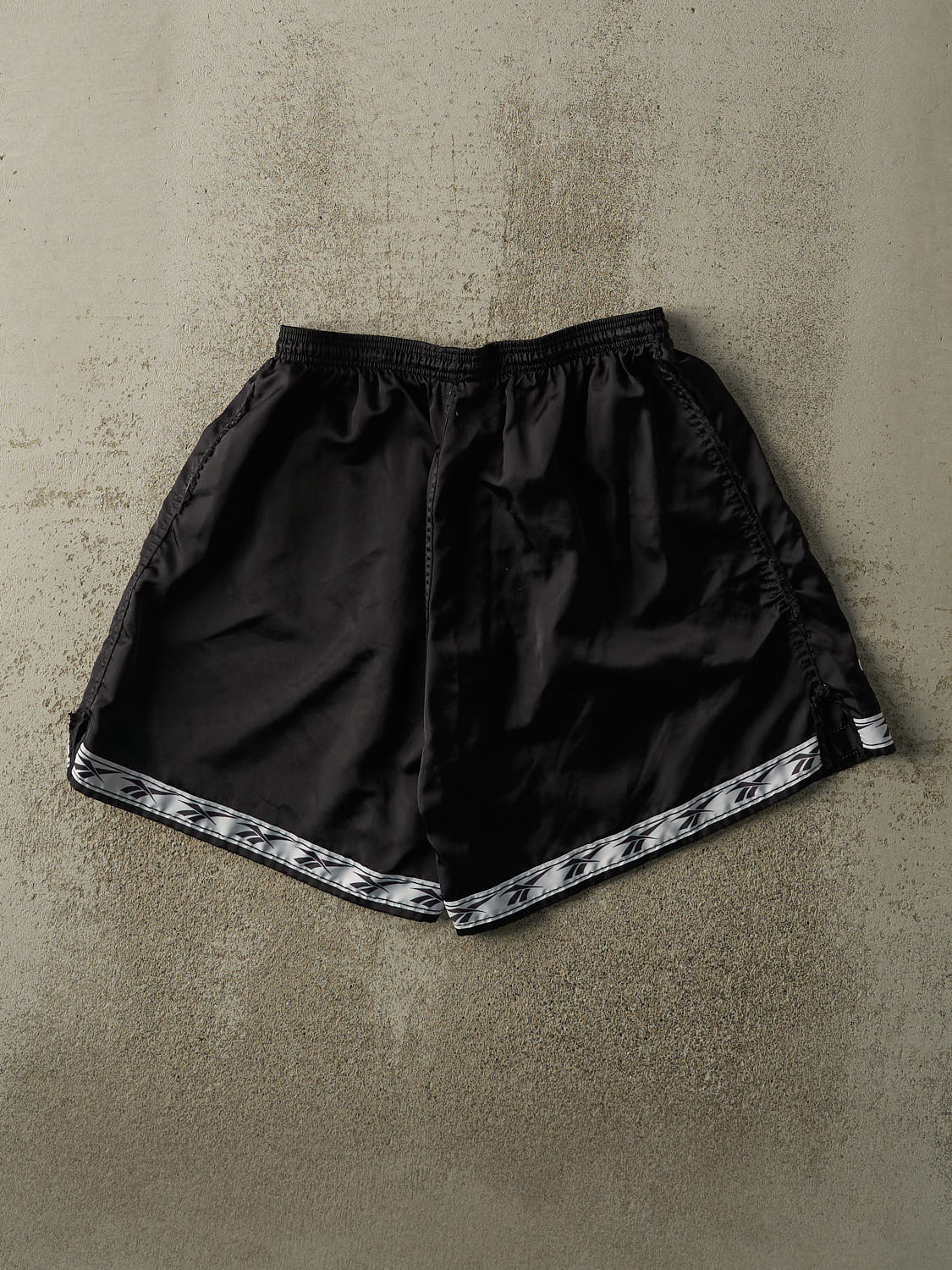 Vintage 90s Black Reebok Track Shorts (28x7) - Image 2