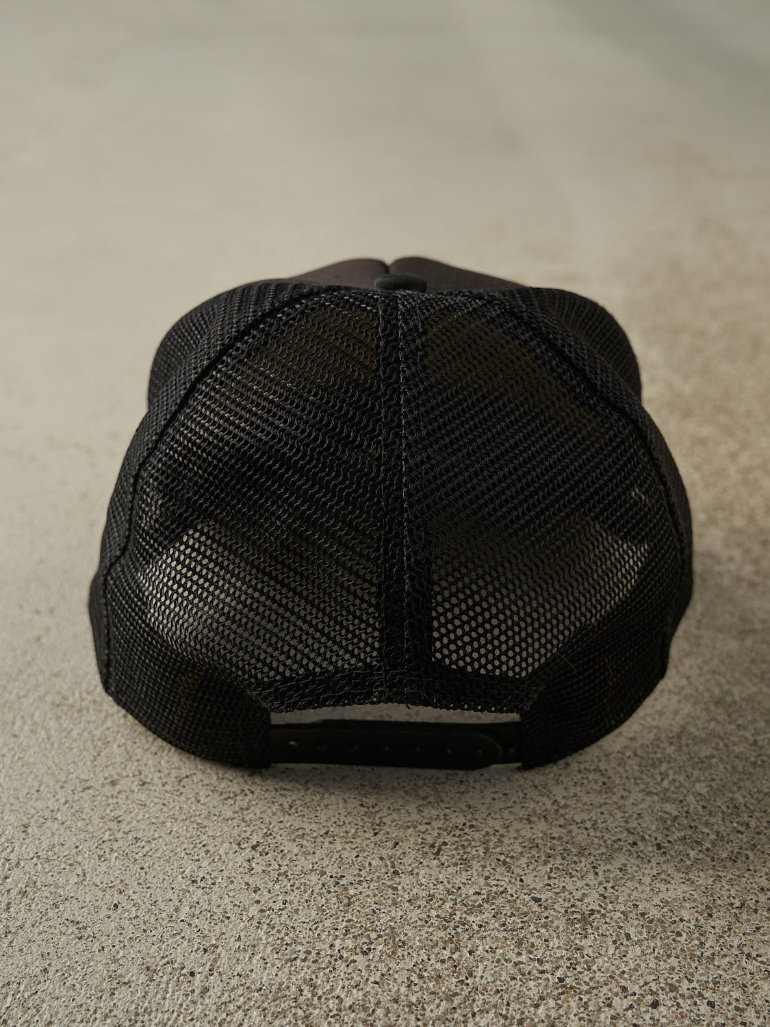Vintage 90s Black Top Gun Foam Trucker Hat (O/S) - Image 4