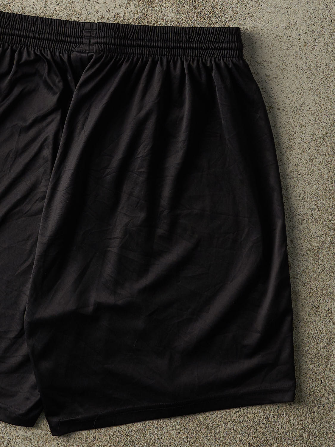 Vintage 90s Black Track Shorts (26.5x6.5) - Image 4