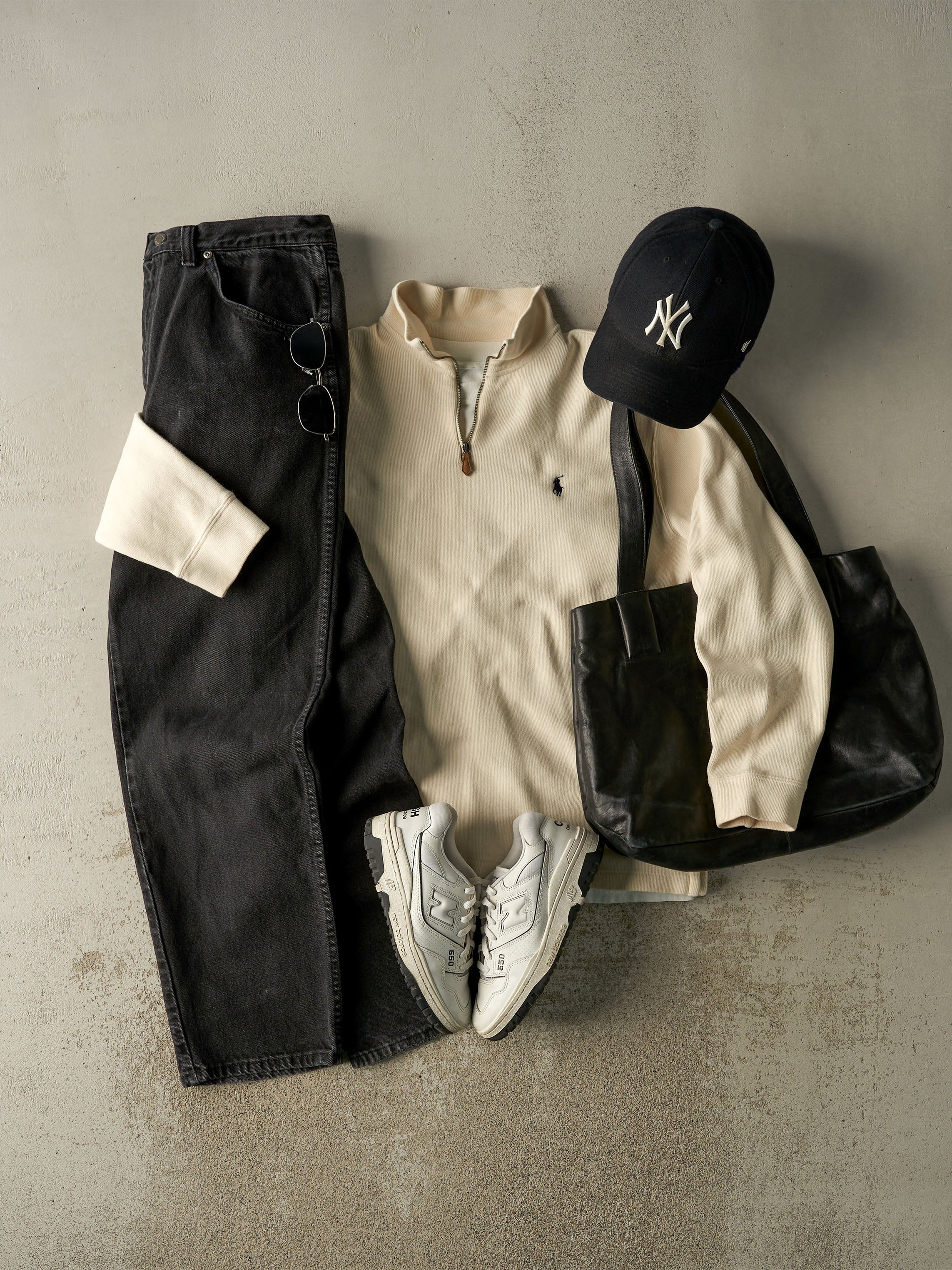 Vintage 90s Black Wrangler Denim Pants (32x31) - Image 2