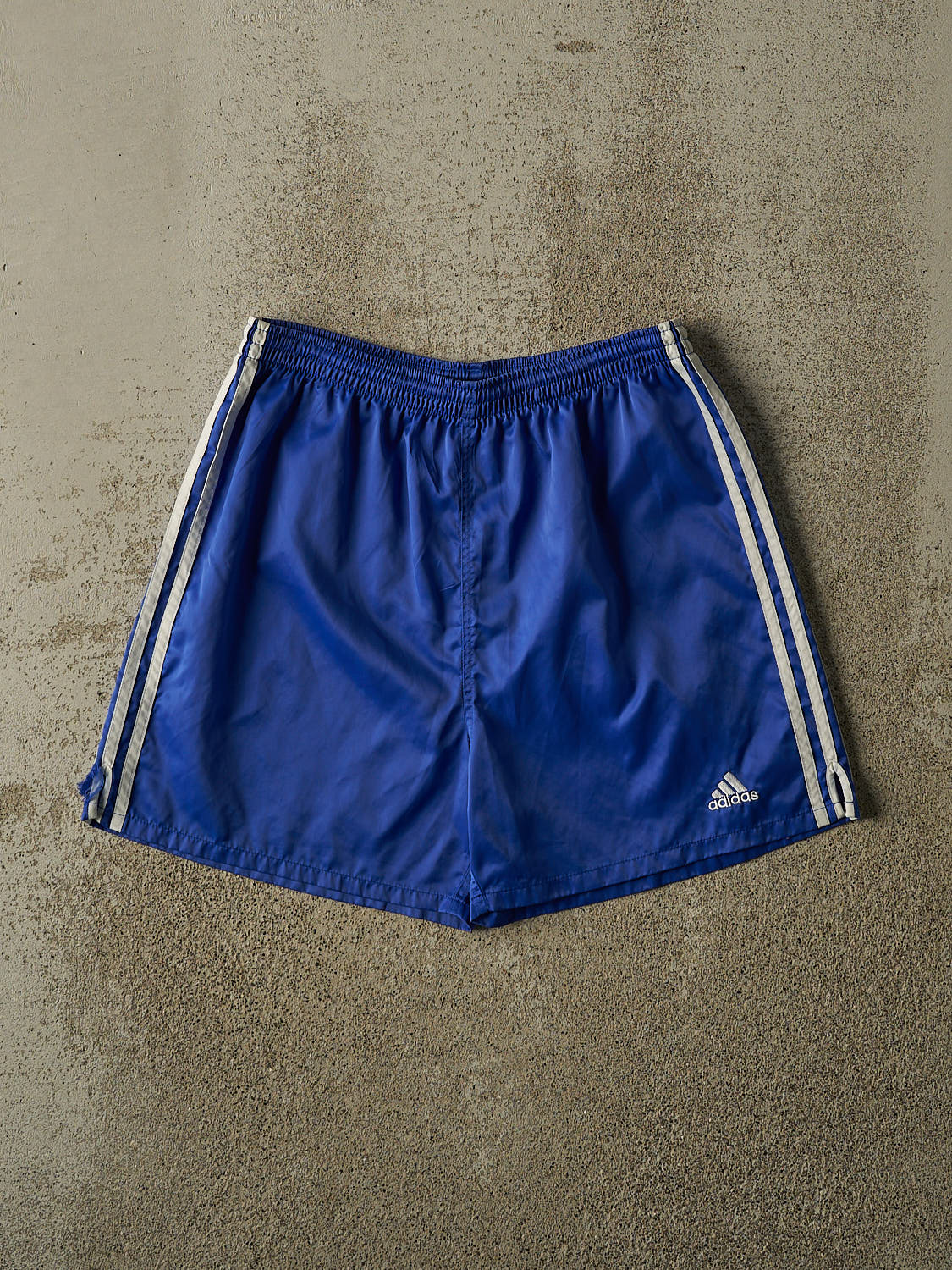 Vintage 90s Blue Adidas Track Shorts (29x5)
