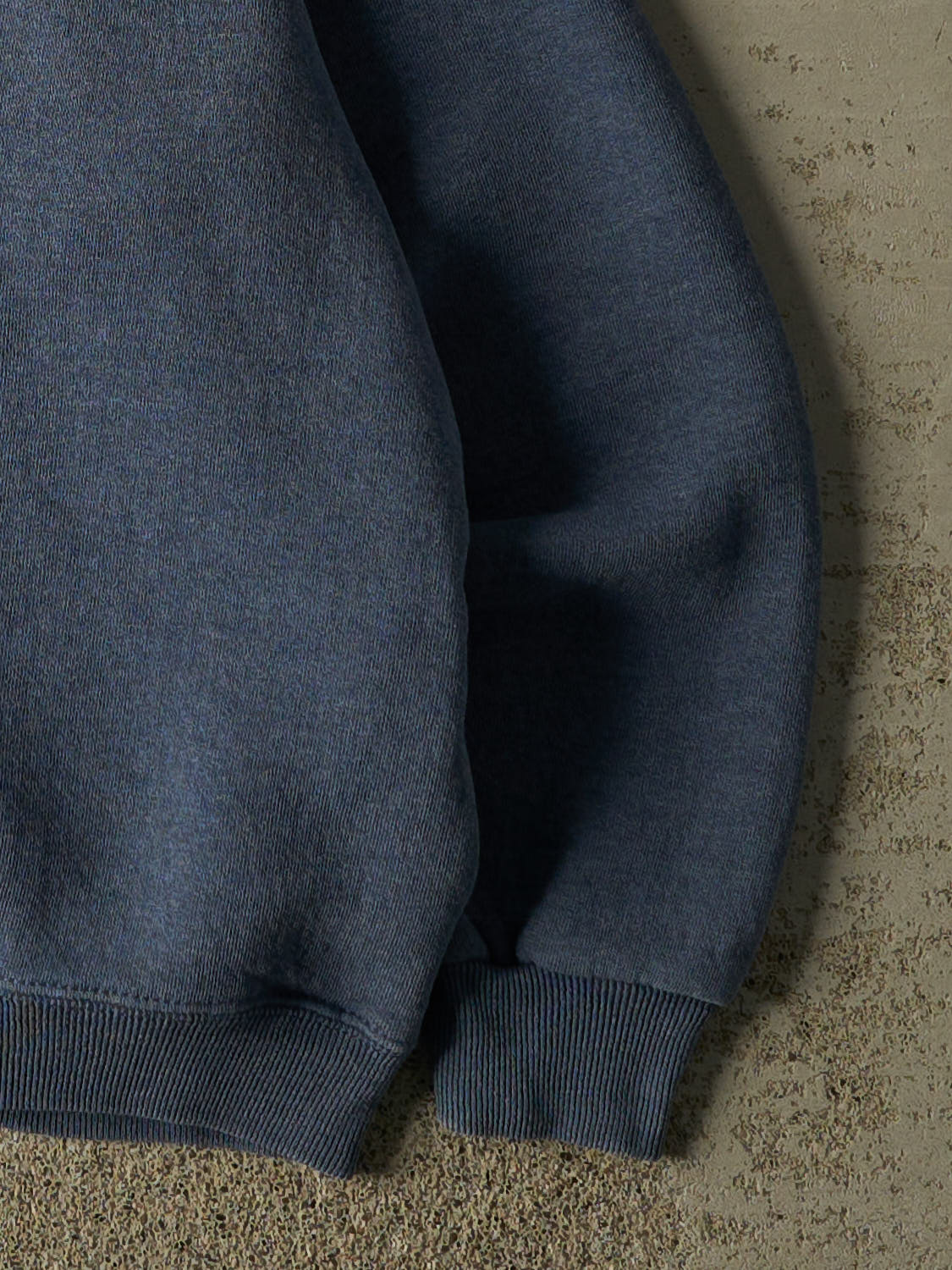 Vintage 90s Blue Blank Crewneck (M/L) - Image 4