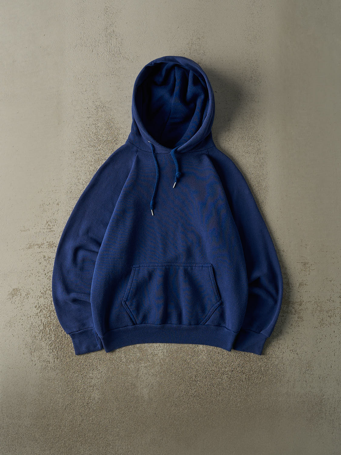 Vintage 90s Blue Discus Athletic Blank Hoodie (S/M)