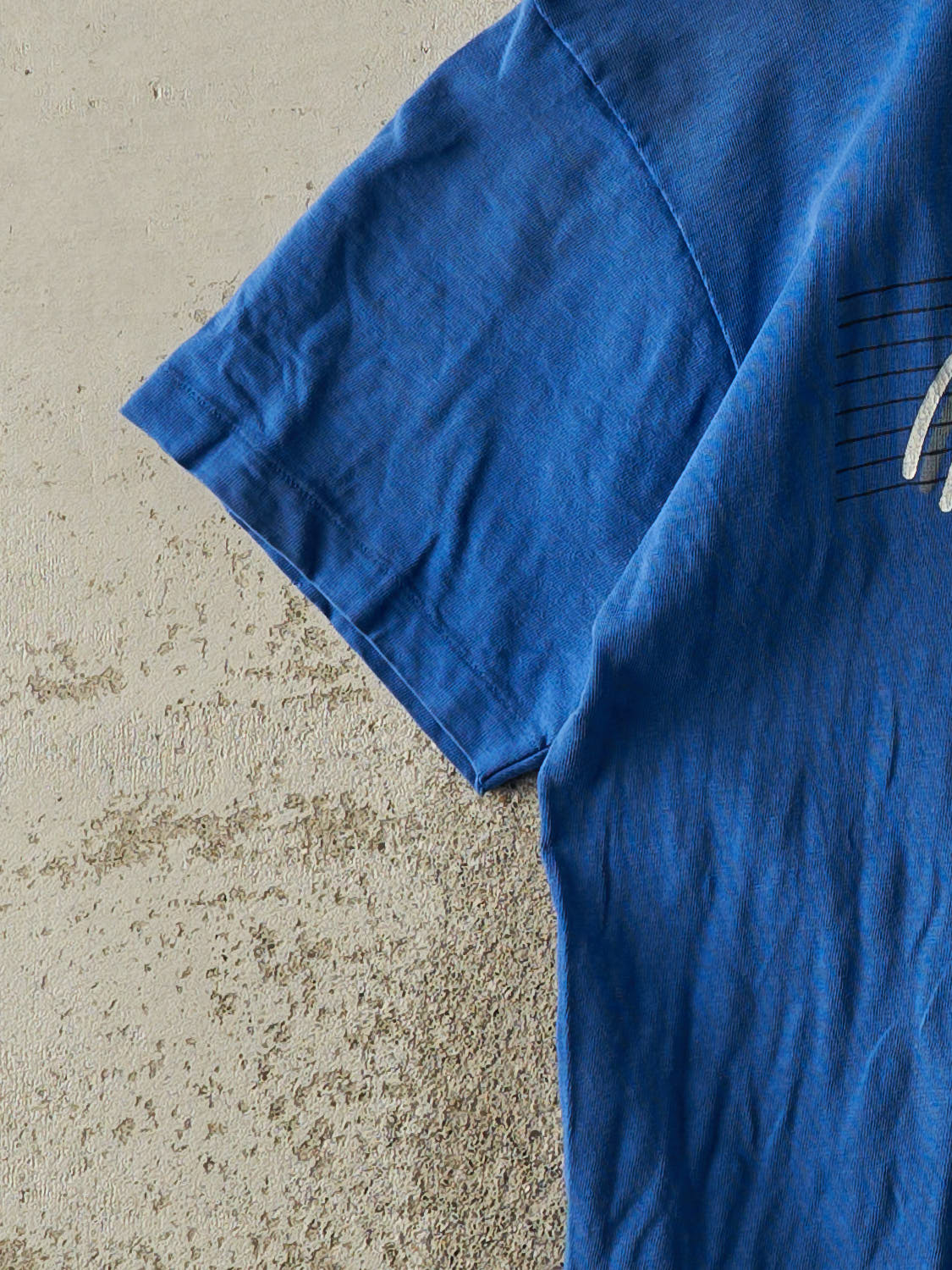 Vintage 90s Blue Morro Bay California Tee (XS/S) - Image 3