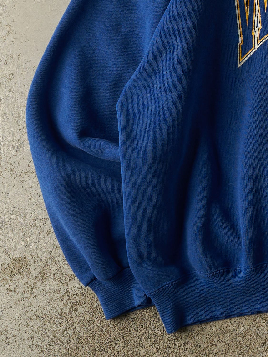 Vintage 90s Blue Russell Athletic Galva Wildcats Crewneck (XL/XXL) - Image 3
