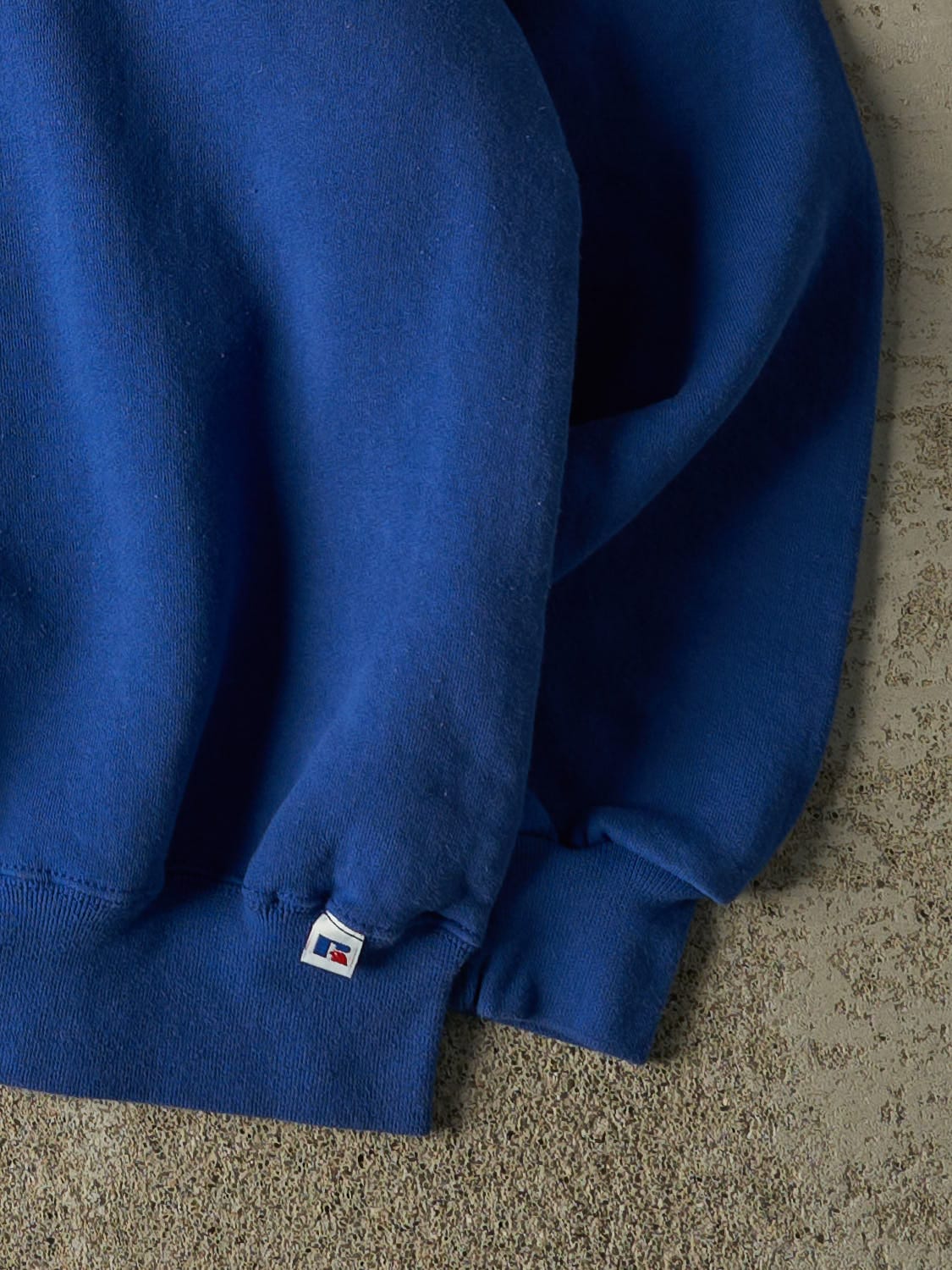 Vintage 90s Blue Russell Athletic USAF Air Force Crewneck (L/XL) - Image 4