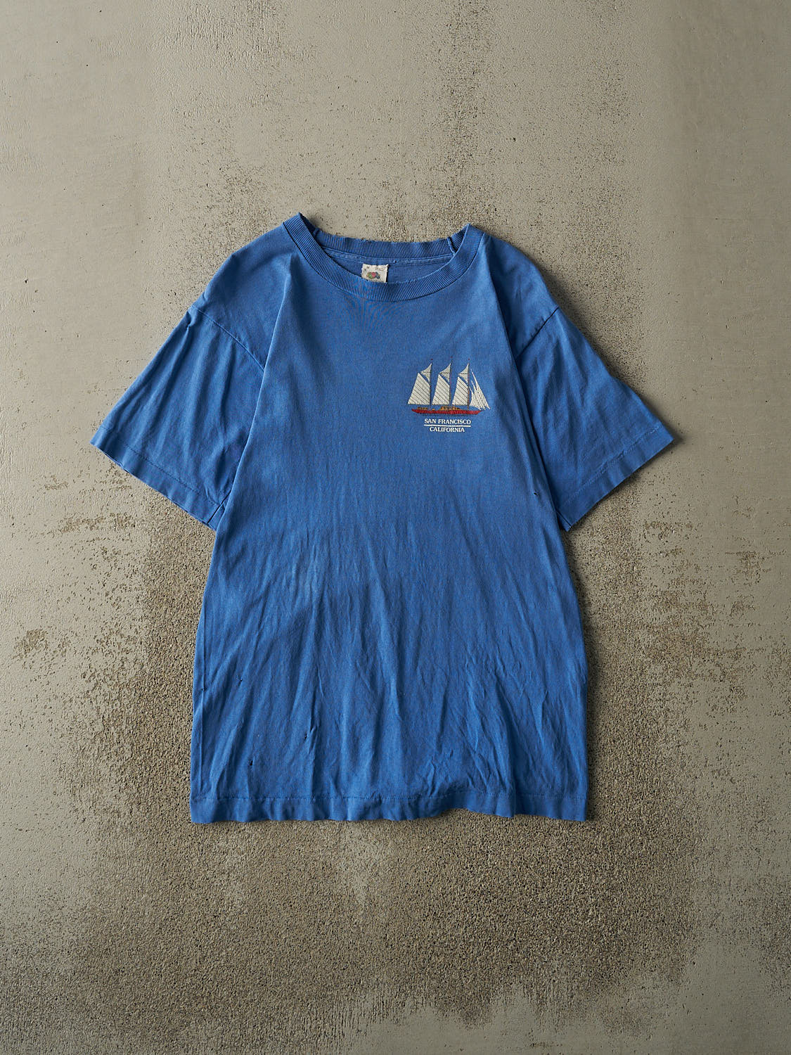 Vintage 90s Blue San Francisco Single Stitch Tee (S/M)