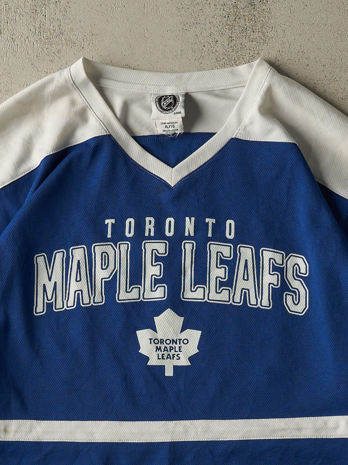 Vintage Y2K Blue Toronto Maple Leafs #81 Phil Kessel Hockey Jersey (L) - Image 3