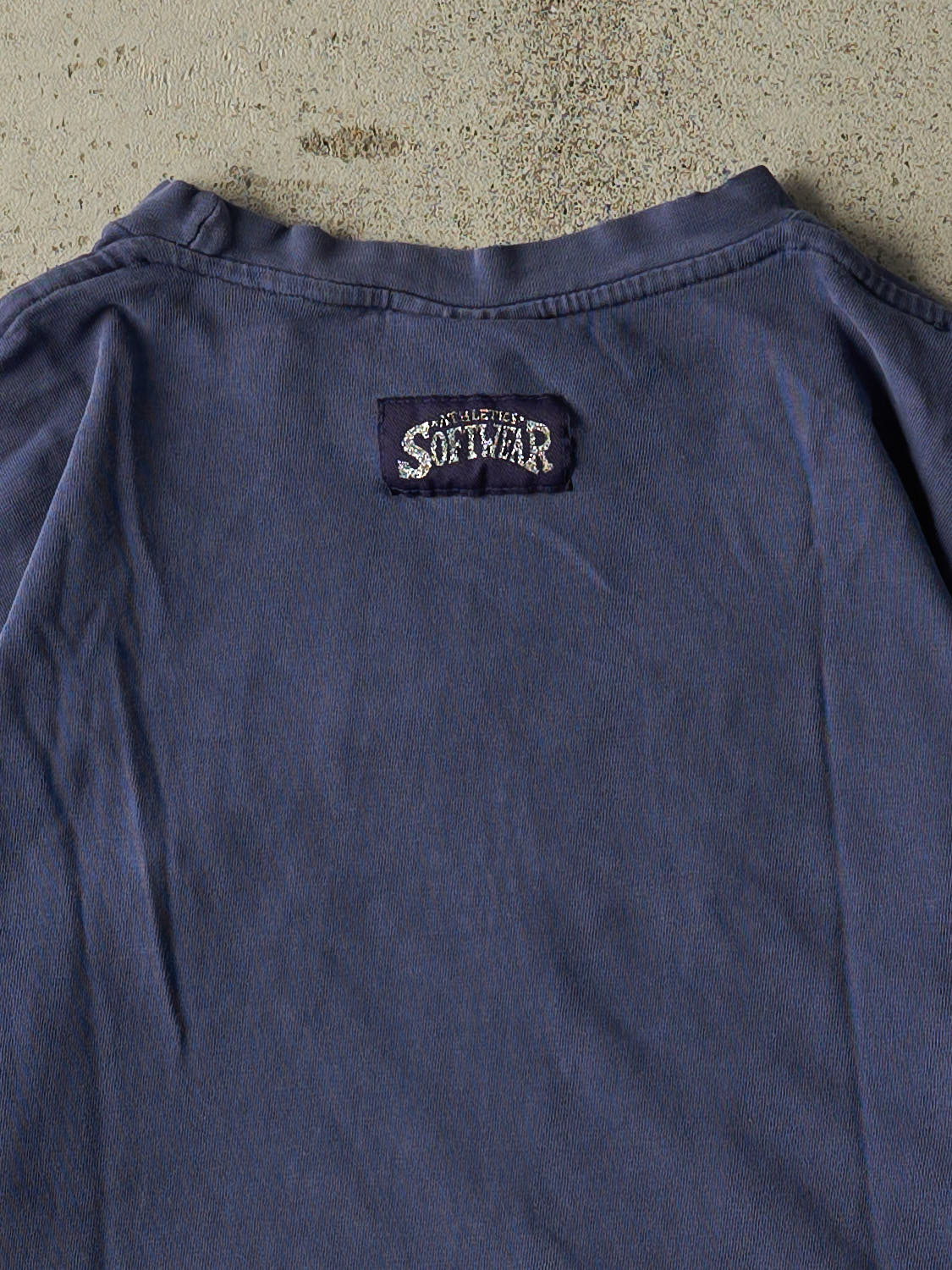 Vintage 90s Blue Toronto Maple Leafs Single Stitch Tee (M) - Image 4