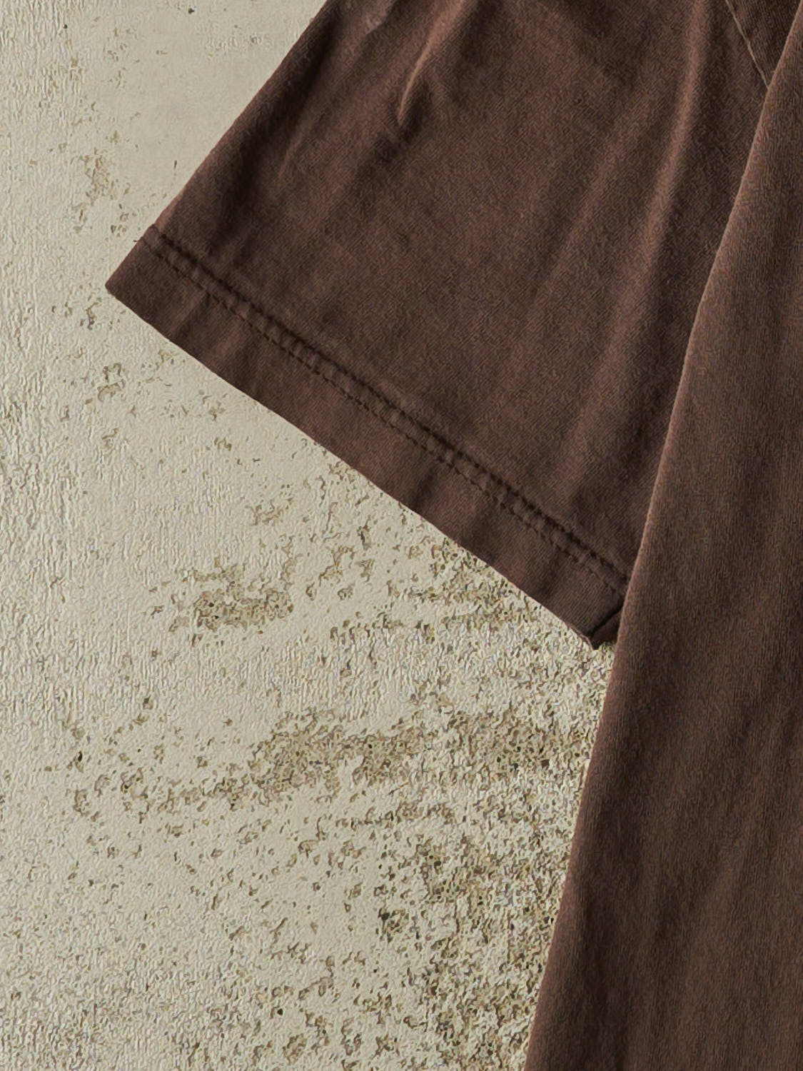 Vintage 90s Brown "Hard Work Never Hurt Anyone" Tee (L/XL) - Image 4