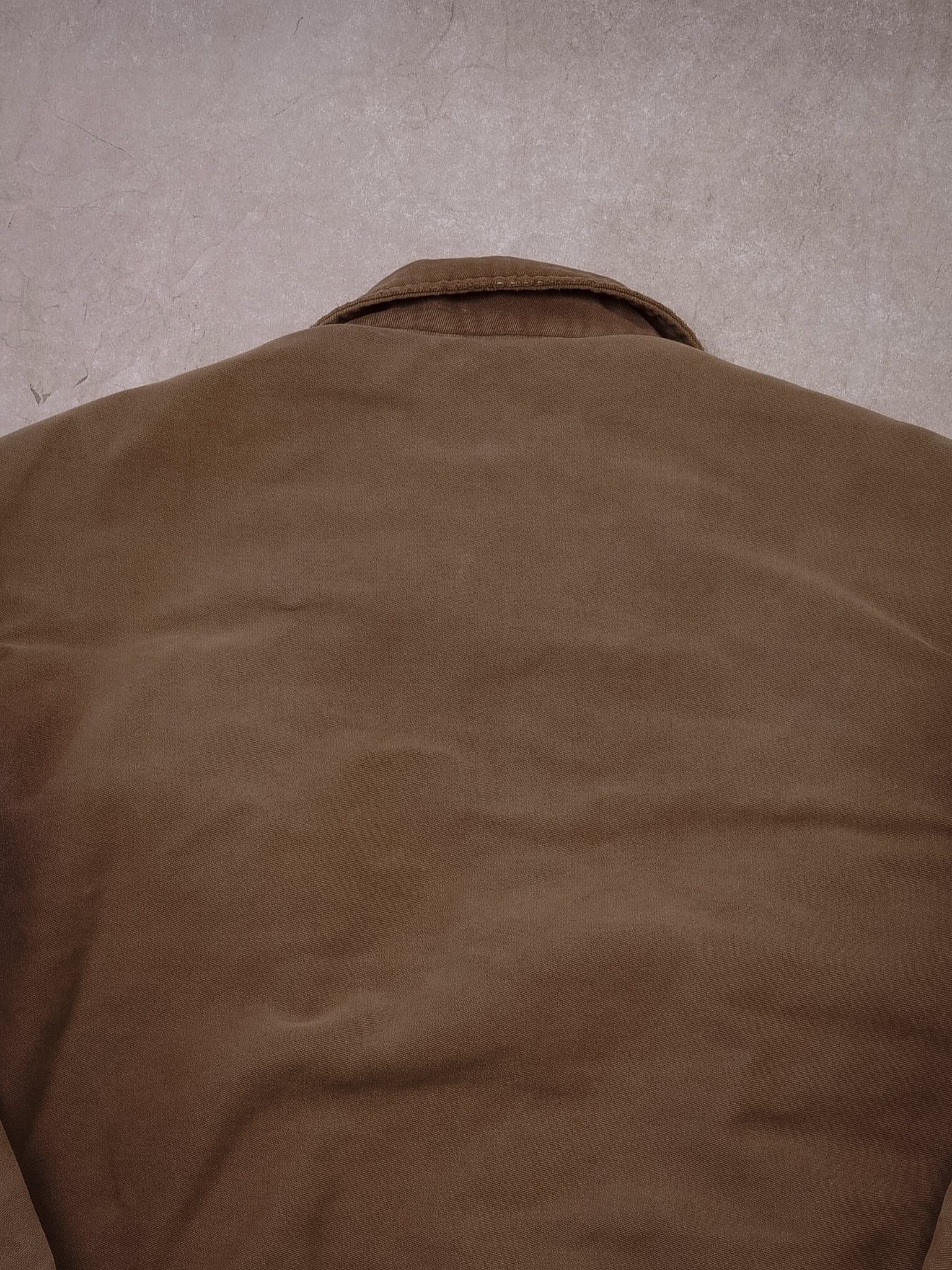 Vintage 90s Brown Polo Ralph Laruen Workwear Jacket (L) - Image 5