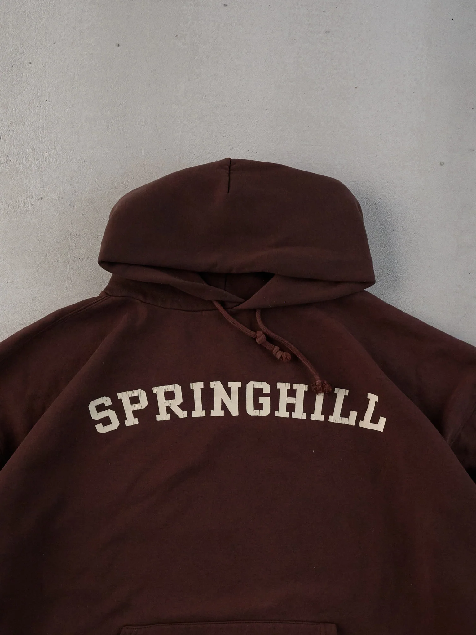 Vintage 90s Brown Springhill x Jansport Hoodie (XL) - Image 2
