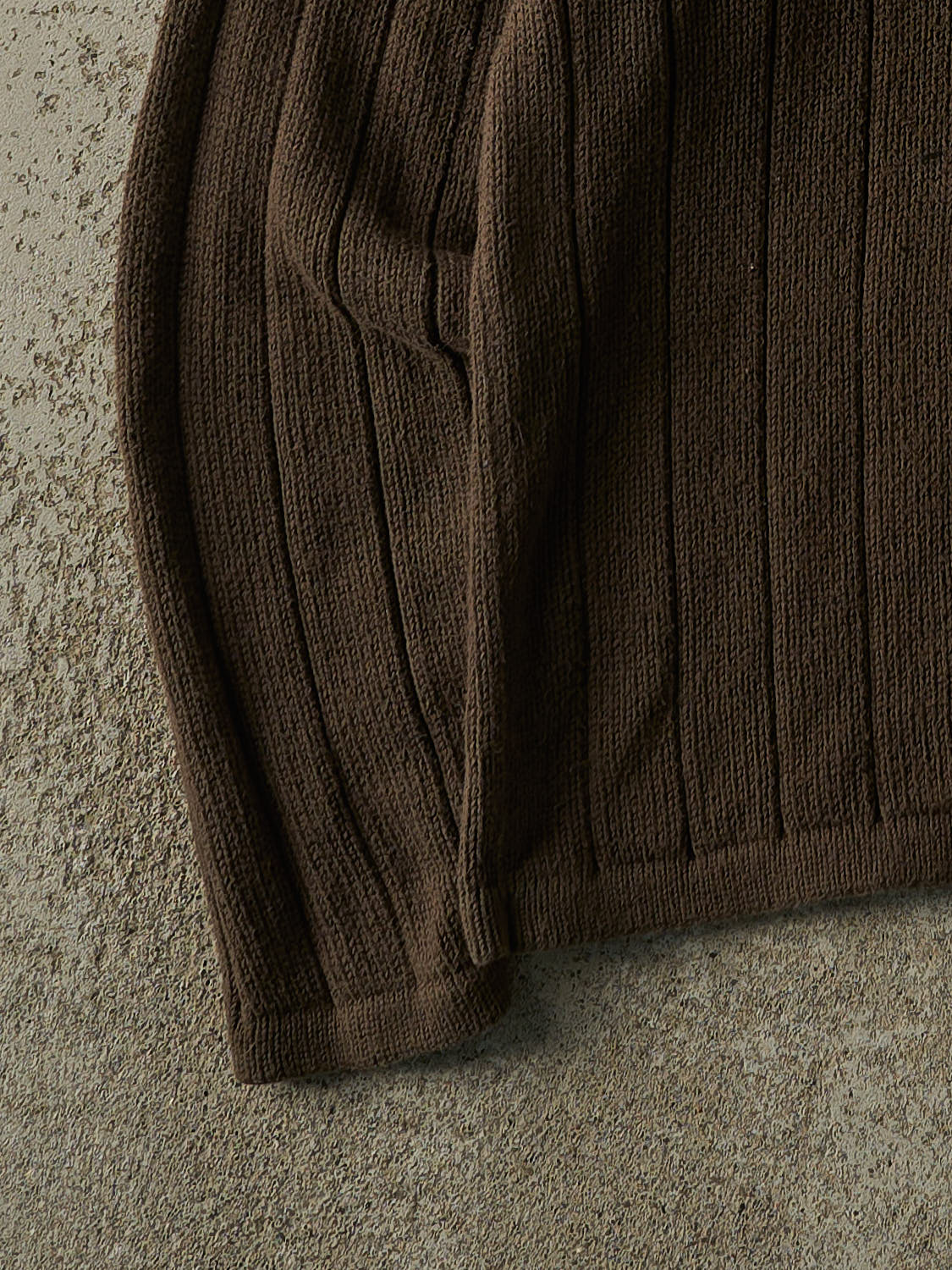 Vintage 90s Brown Timberland Embroidered Knit (M/L) - Image 4