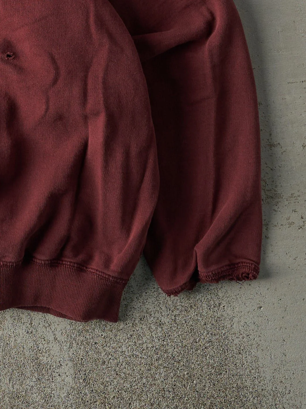 Vintage 90s Burgundy Club Monaco Boxy Crewneck (M) - Image 3