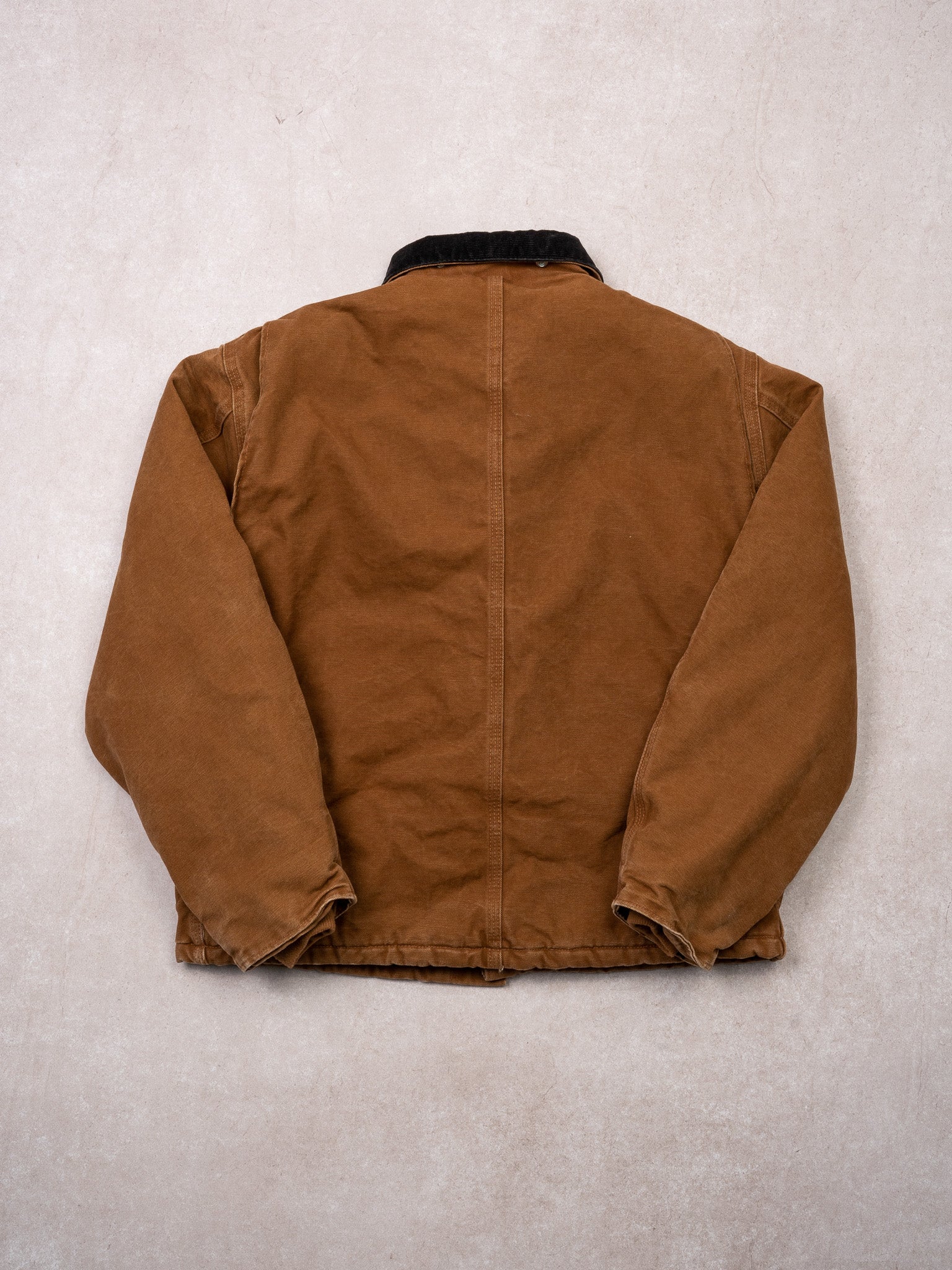 Vintage 90s Camel + Black Carhartt 'Feldman' WIP Arcan Jacket (M) - Image 4