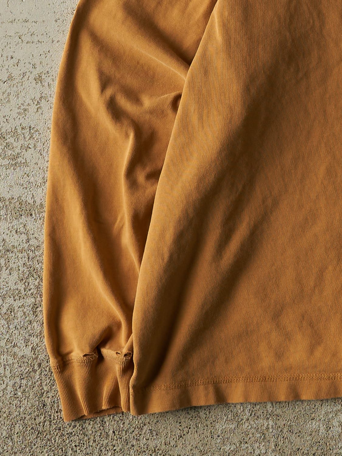 Vintage 90s Camel Cabela's Quarter Button Long Sleeve (L/XL) - Image 3