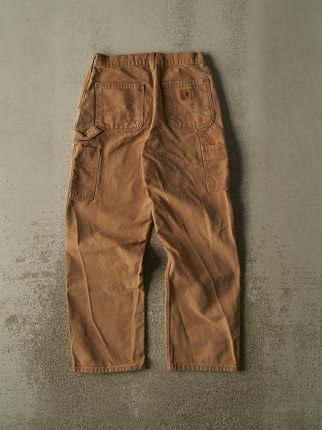 Vintage 90s Camel Carhartt Carpenter Pants (28x29.5) - Image 2