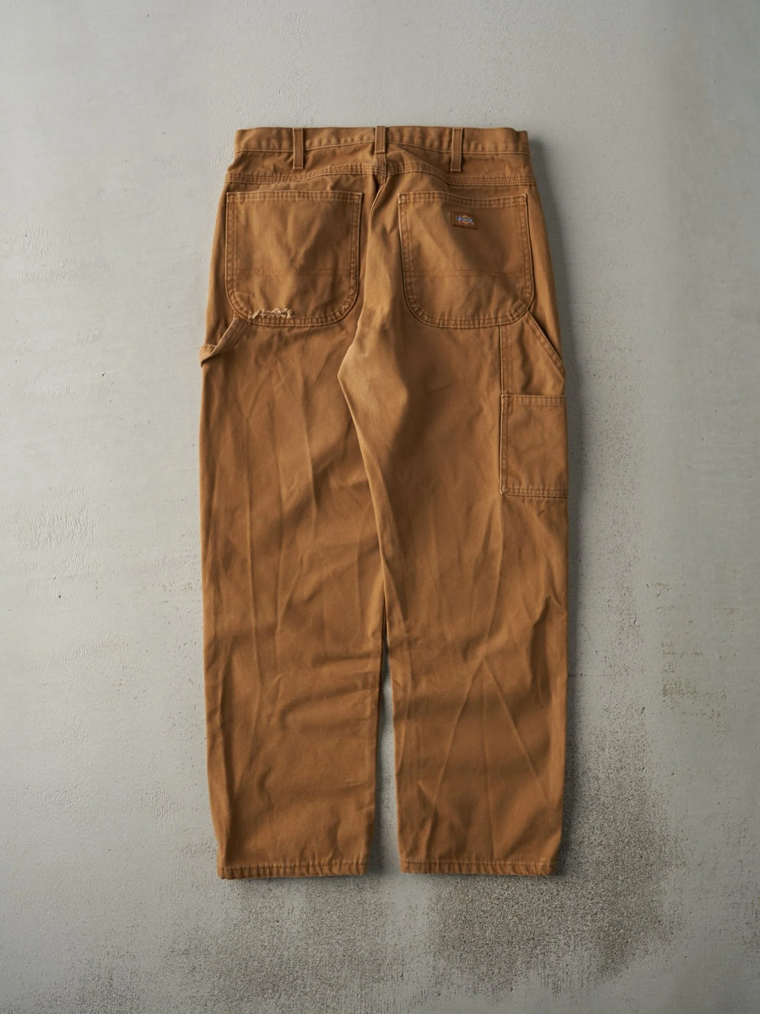 Vintage 90s Camel Dickies Carpenter Pants (32x29.5) - Image 2