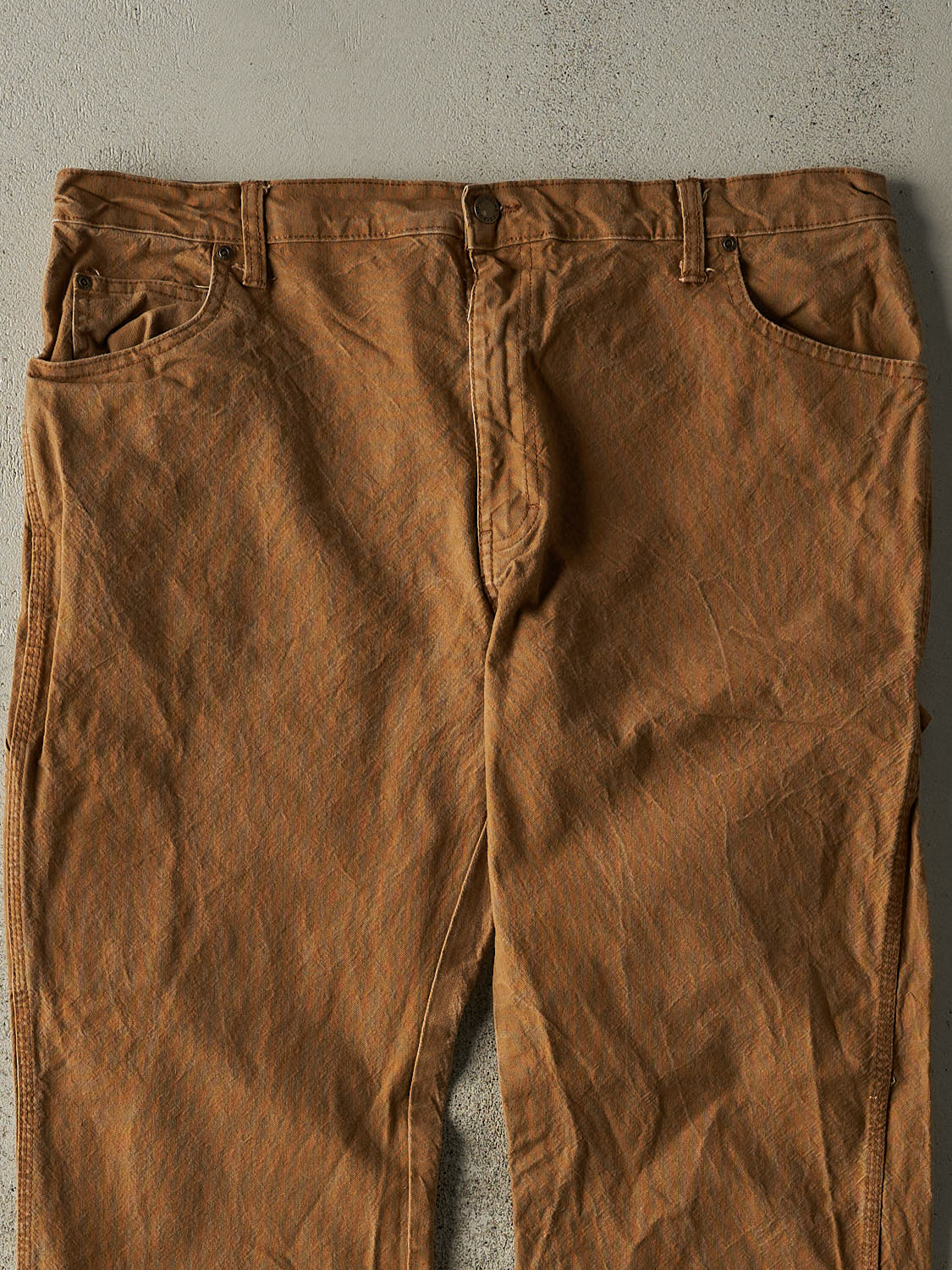 Vintage Y2K Camel Dickies Carpenter Pants (38x28) - Image 3