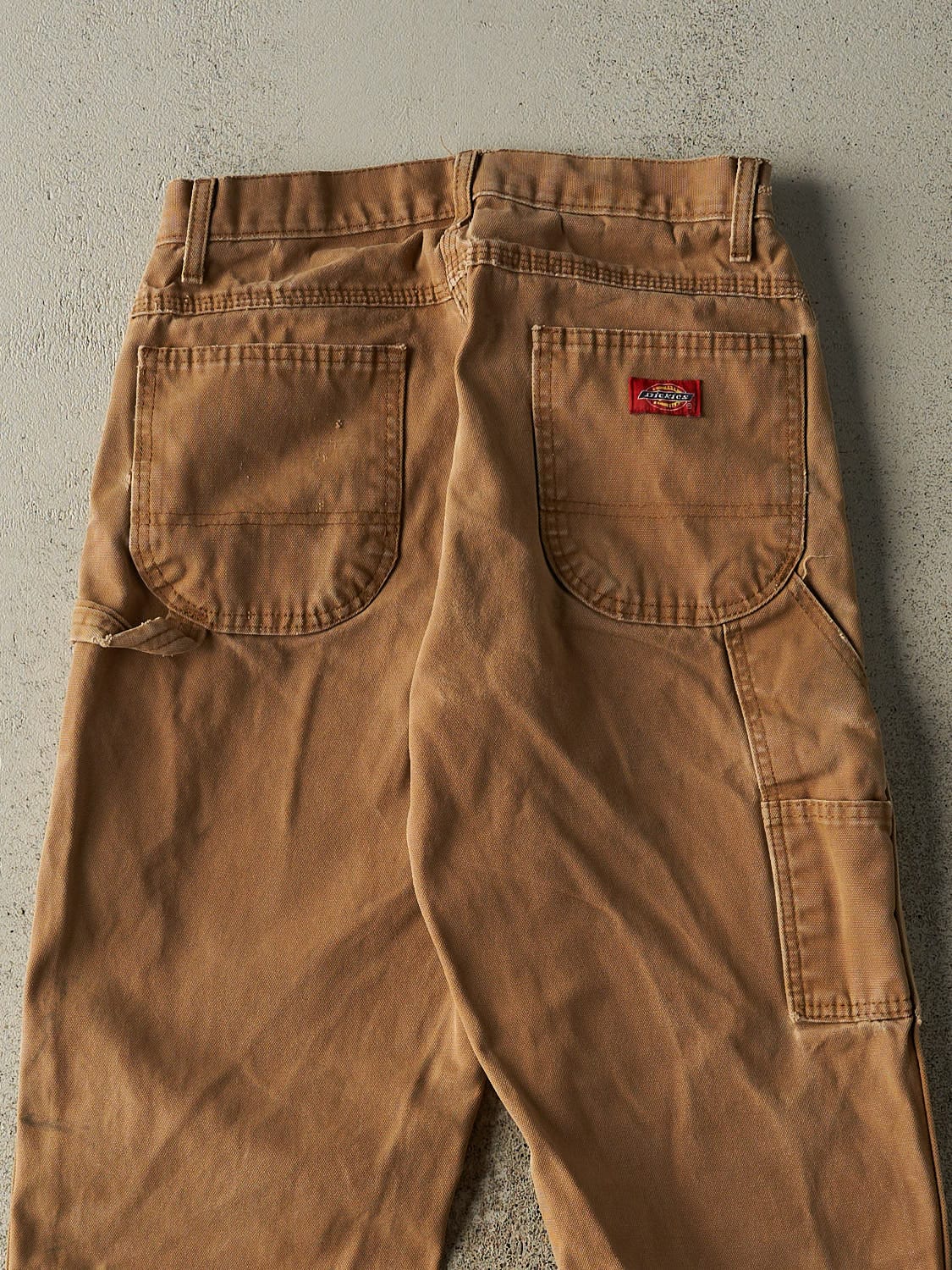 Vintage 90s Camel Dickies Carpenter Pants (29x30.5) - Image 4
