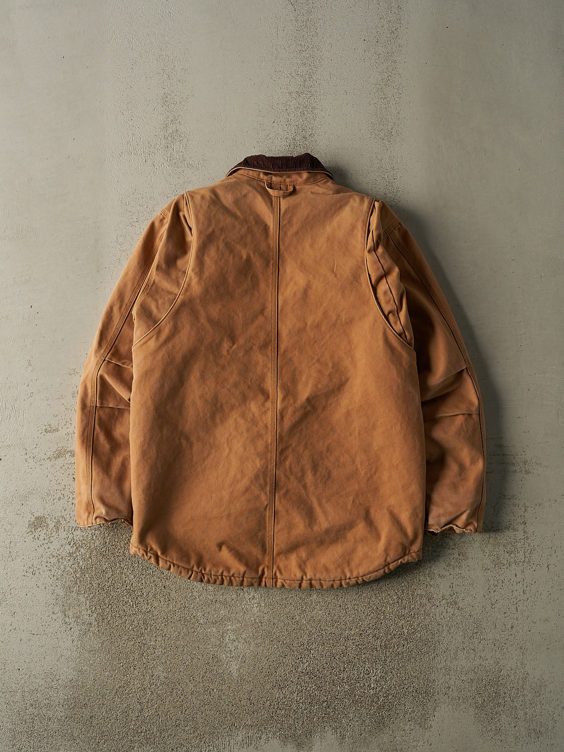Vintage 90s Camel Dickies L Pocket Work Jacket (L) - Image 3