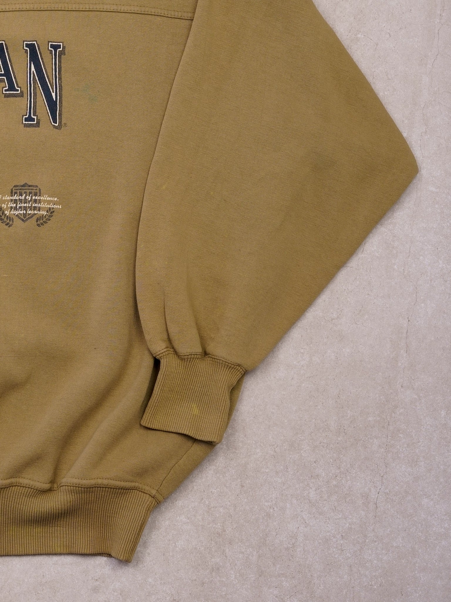 Vintage 90s Camel Michigan Wolverines Crewneck (XL) - Image 3