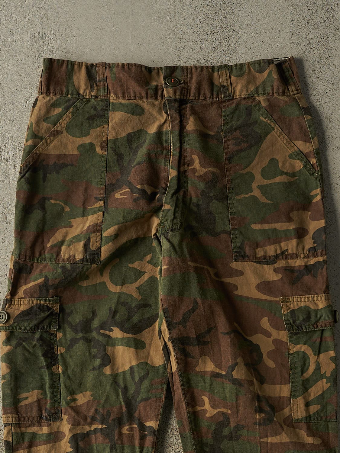 Vintage 90s Camo Cargo Pants (32x30) - Image 3