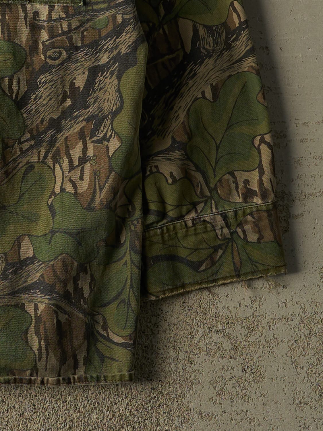 Vintage 90s Camo Mossy Oak Button Up Long Sleeve (L/XL) - Image 3