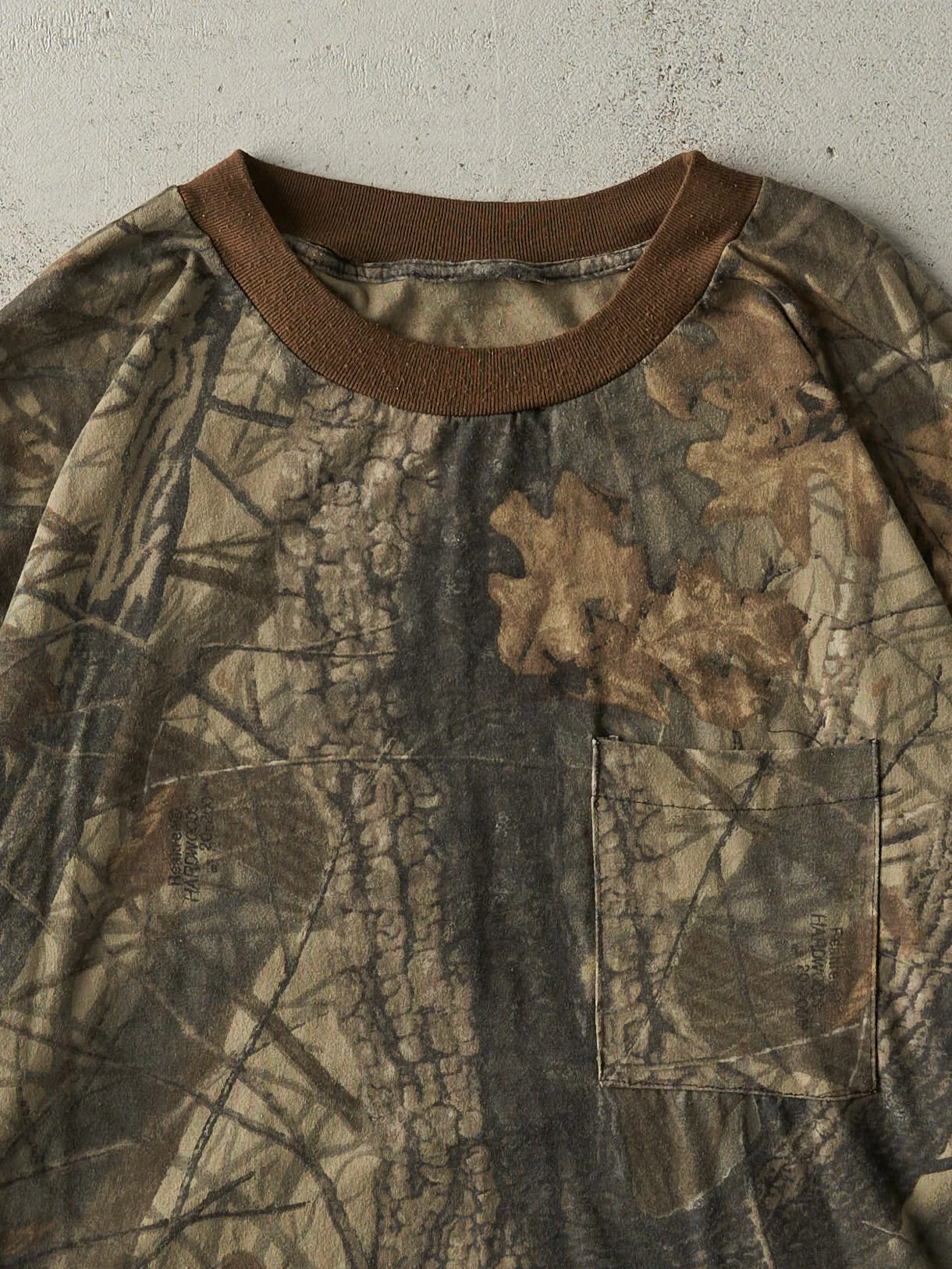 Vintage 90s Camo Realtree Pocket Long Sleeve (L) - Image 2