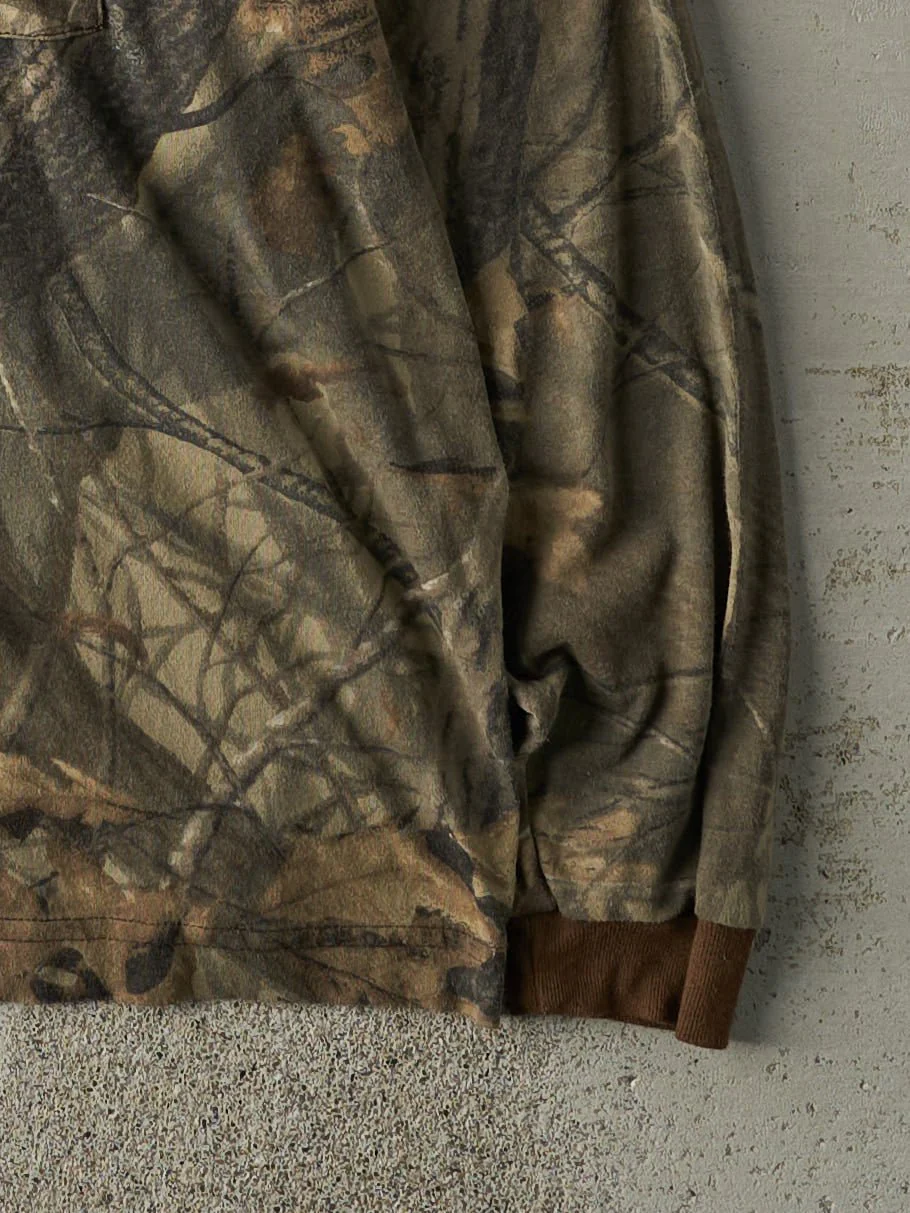Vintage 90s Camo Realtree Pocket Long Sleeve (L) - Image 3