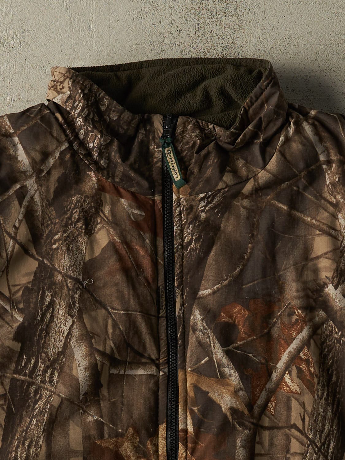 Vintage 90s Camo Realtree x Remington Reversible Vest (XL/XXL) - Image 3