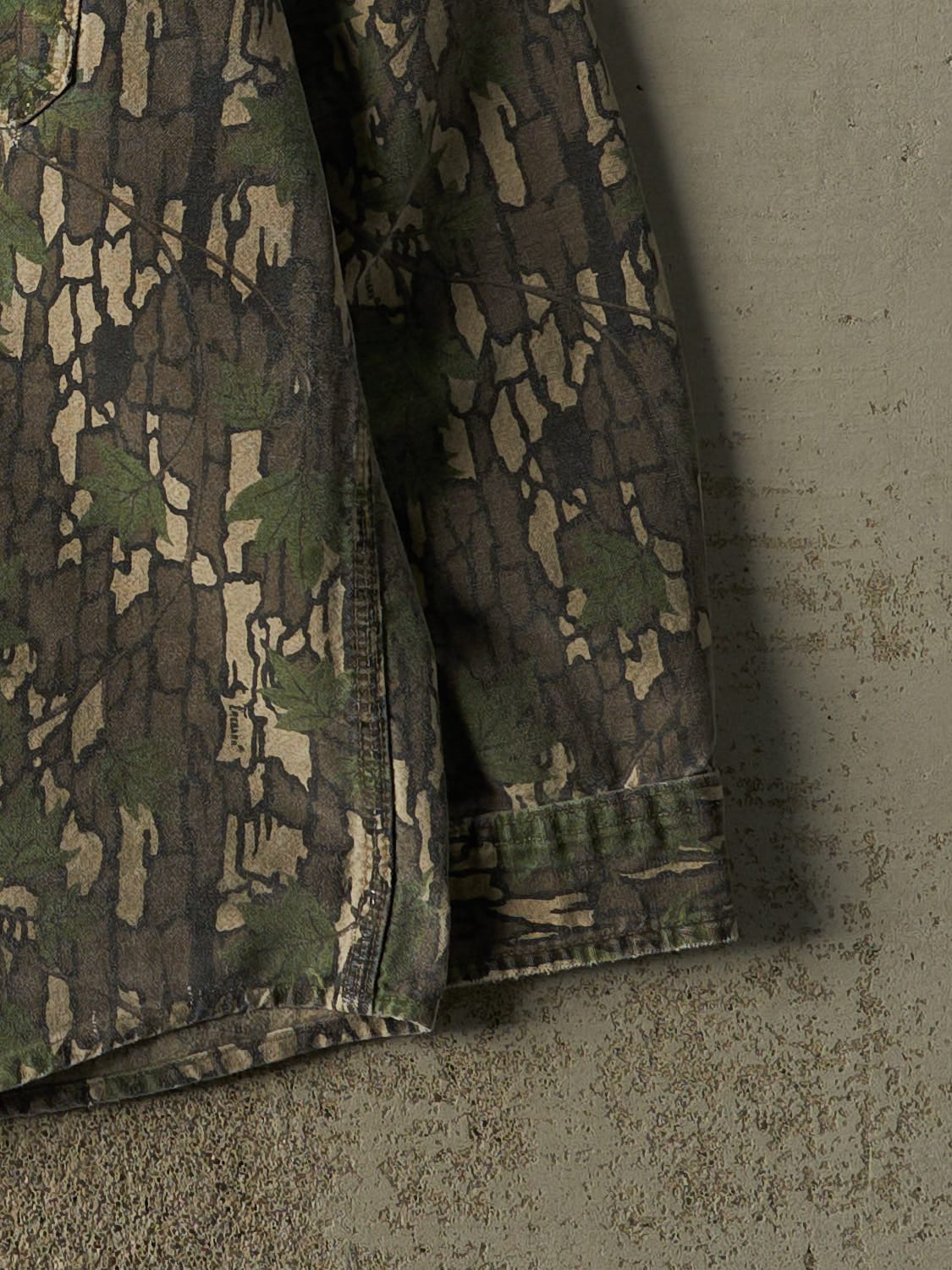 Vintage 90s Camo Trebark Button Up Long Sleeve (L/XL) - Image 4