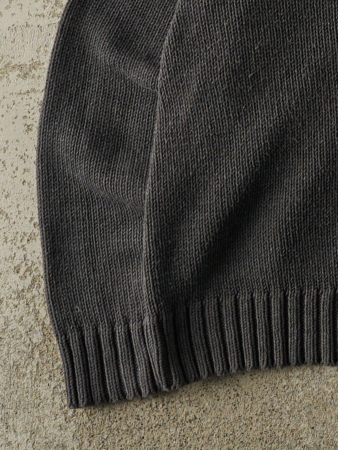 Vintage 90s Charcoal Grey Old Navy Knit (S/M) - Image 3