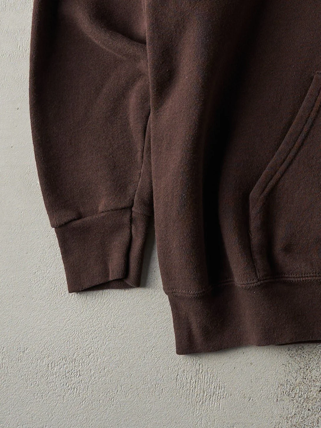 Vintage 90s Dark Brown Cleveland Browns Hoodie (L) - Image 3
