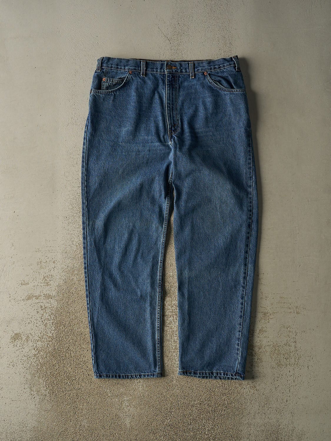 Vintage 80s Dark Wash Levi's Orange Tab Jeans (37x31.5)
