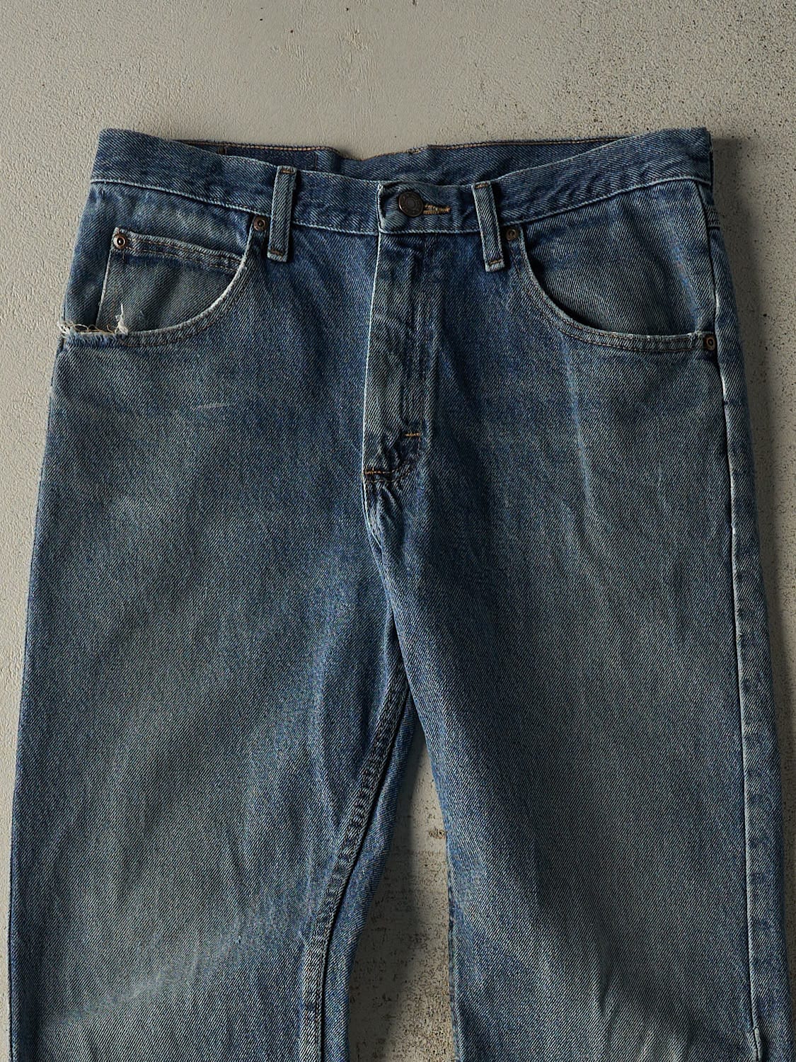 Vintage 90s Dark Wash Wrangler Jeans (31x31) - Image 4