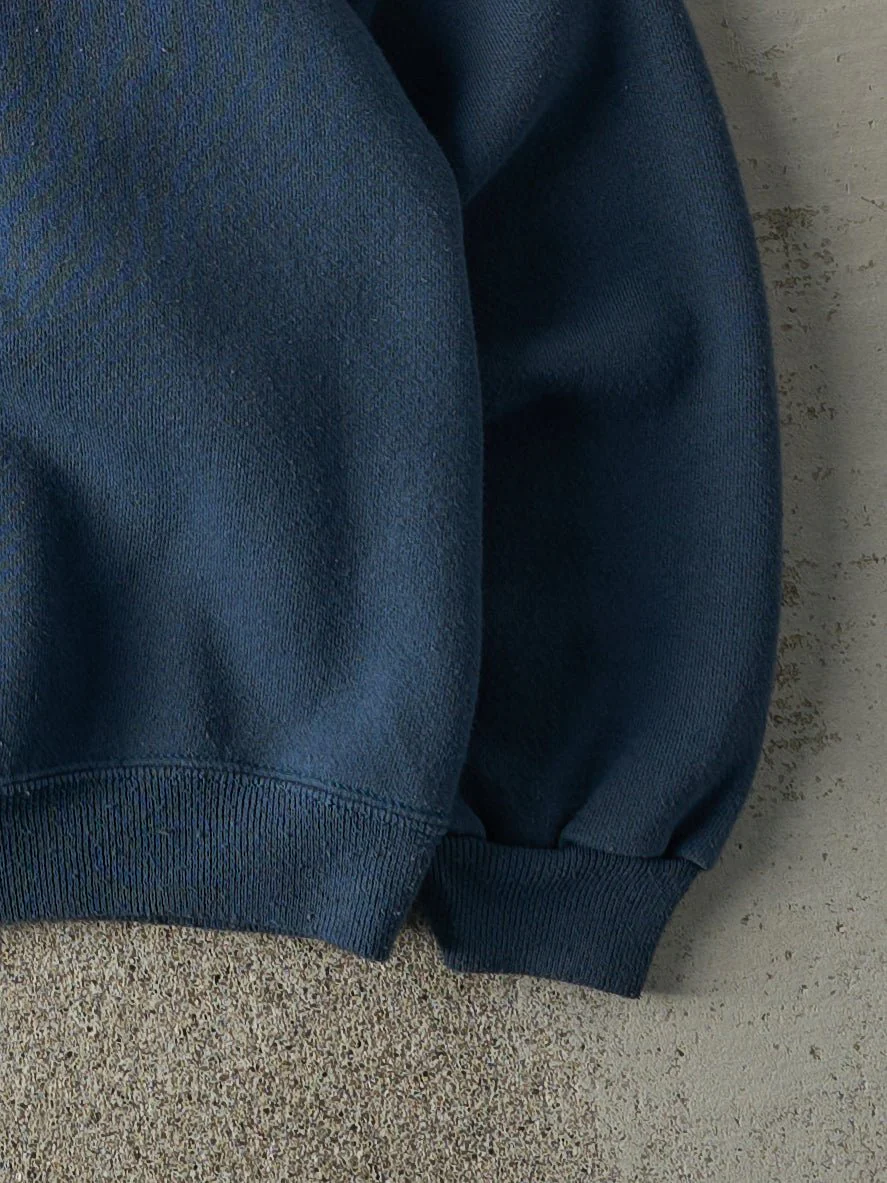 Vintage 90s Deep Teal ATS Aerospace Embroidered Crewneck (M/L) - Image 3