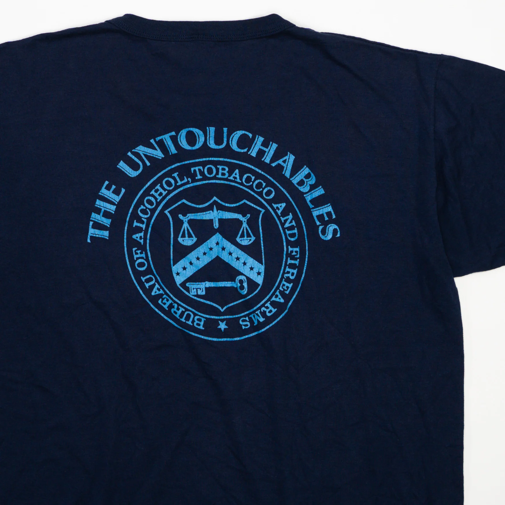 Vintage 90s Department of Treasury x Russell Athletics Single Stitched Tee (L) - Image 4