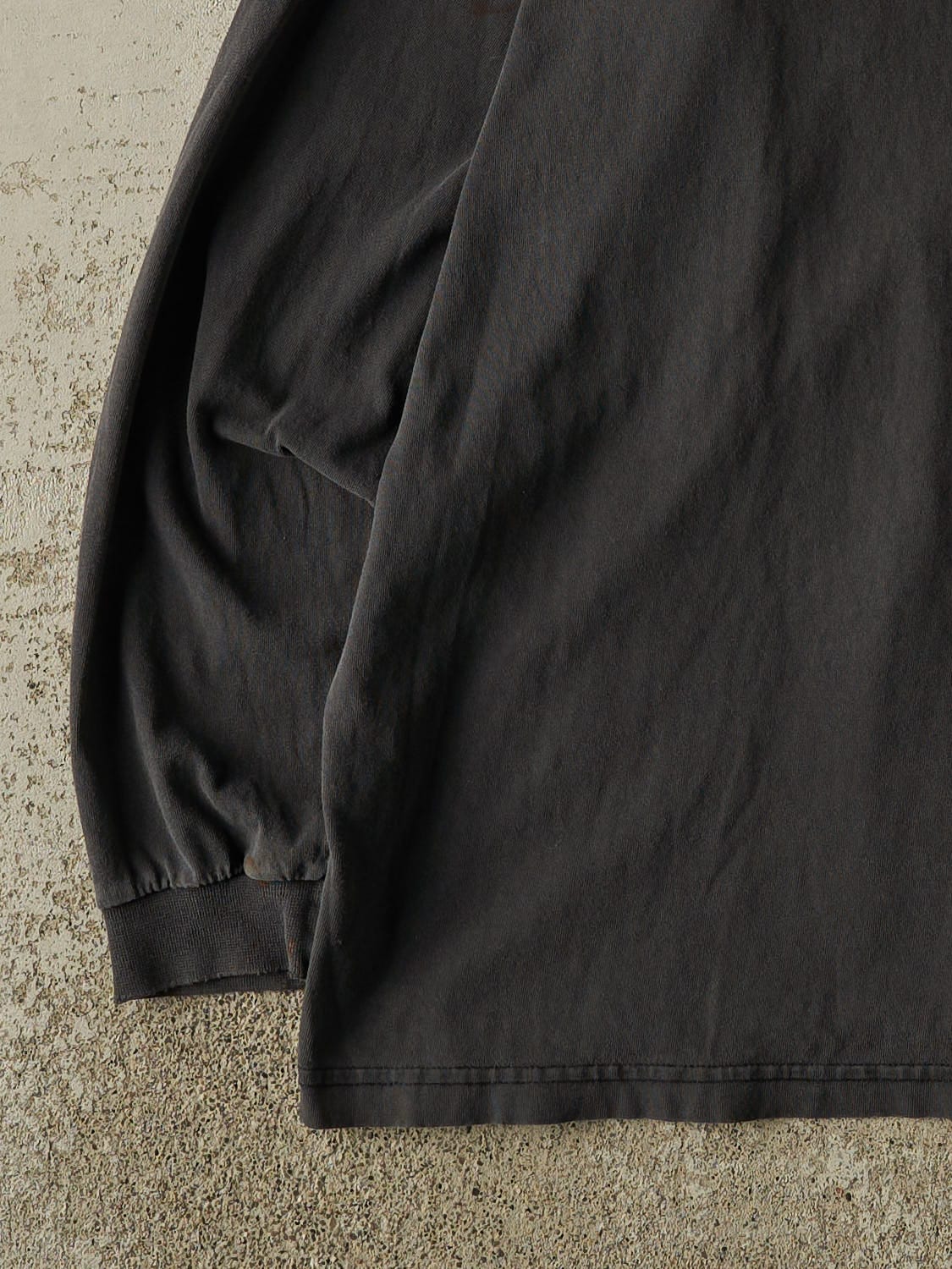 Vintage 90s Faded Black Buffalo Sabres Long Sleeve (XL/XXL) - Image 3