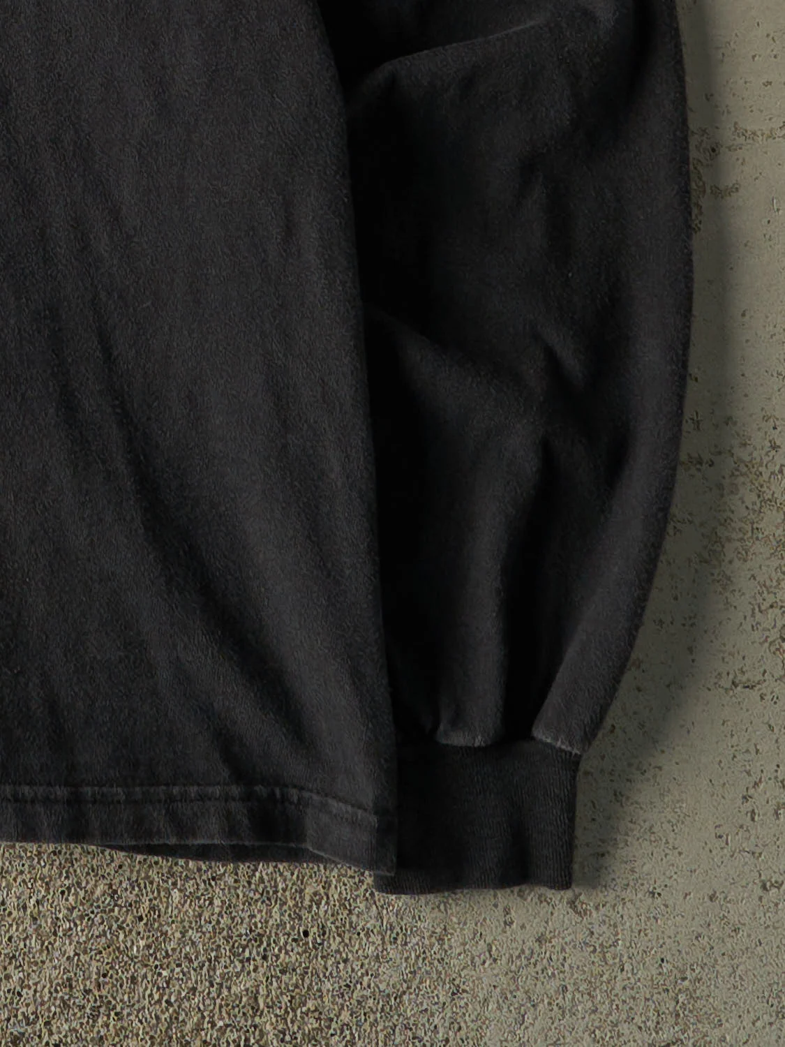 Vintage 90s Faded Black USA Athletic Dept Long Sleeve (M/L) - Image 3