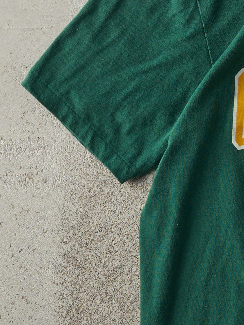 Vintage 90s Forest Green Converse Tee (M) - Image 3