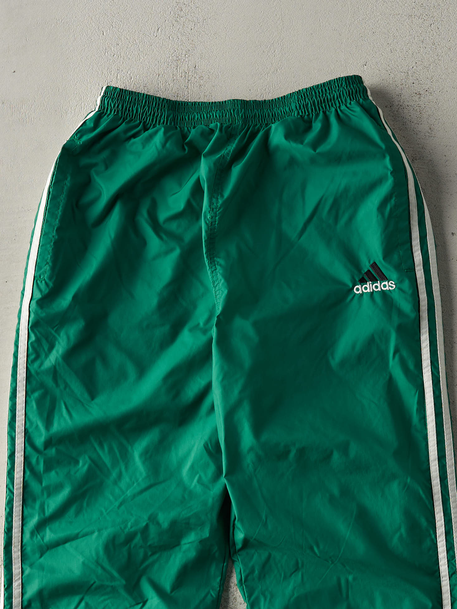 Vintage 90s Green Adidas Track Pants (25x29) - Image 4