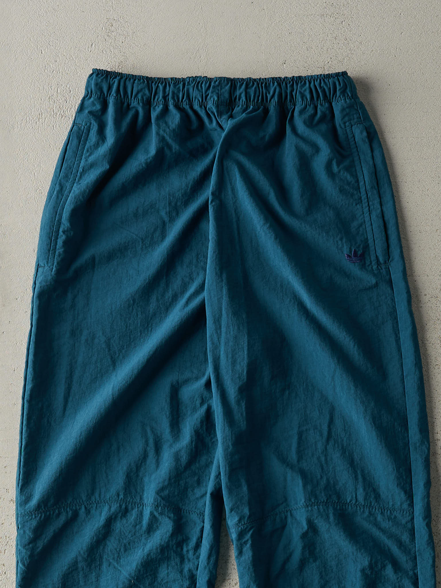 Vintage 90s Green Adidas Track Pants (26x30) - Image 3
