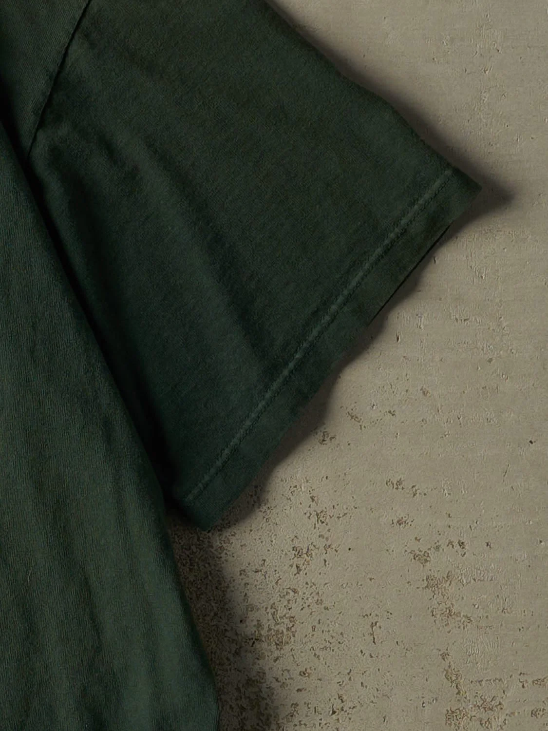 Vintage 90s Green Blank Tee (XL) - Image 4