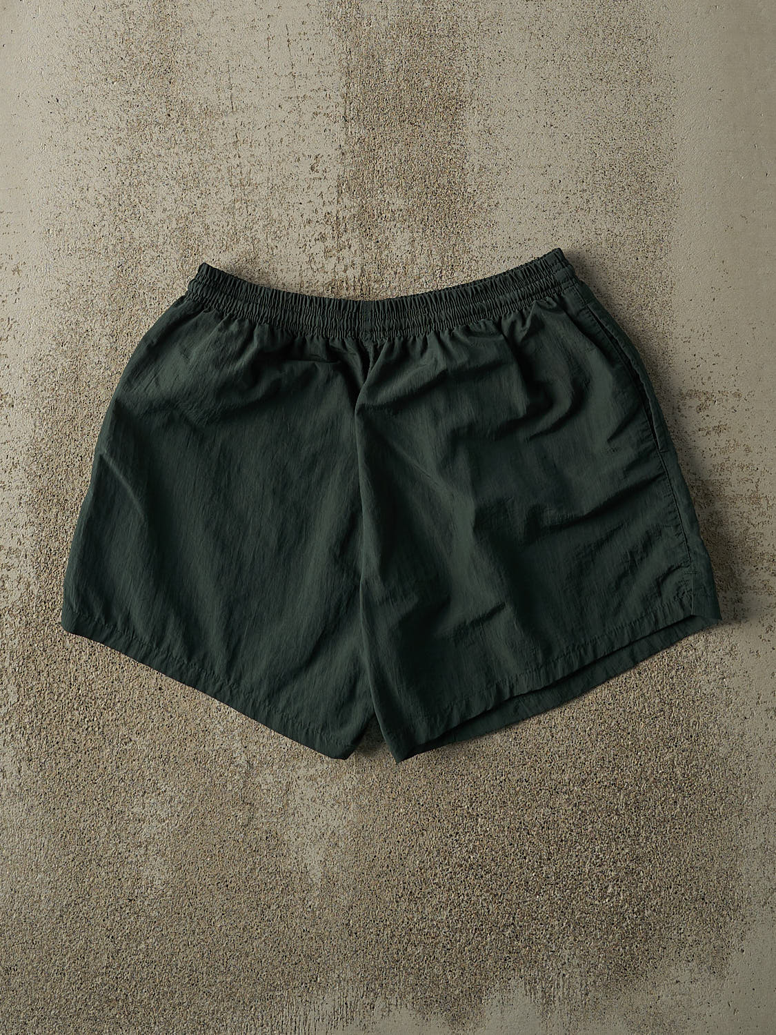Vintage 90s Green Brooks Embroidered Track Shorts (27x4.5) - Image 2