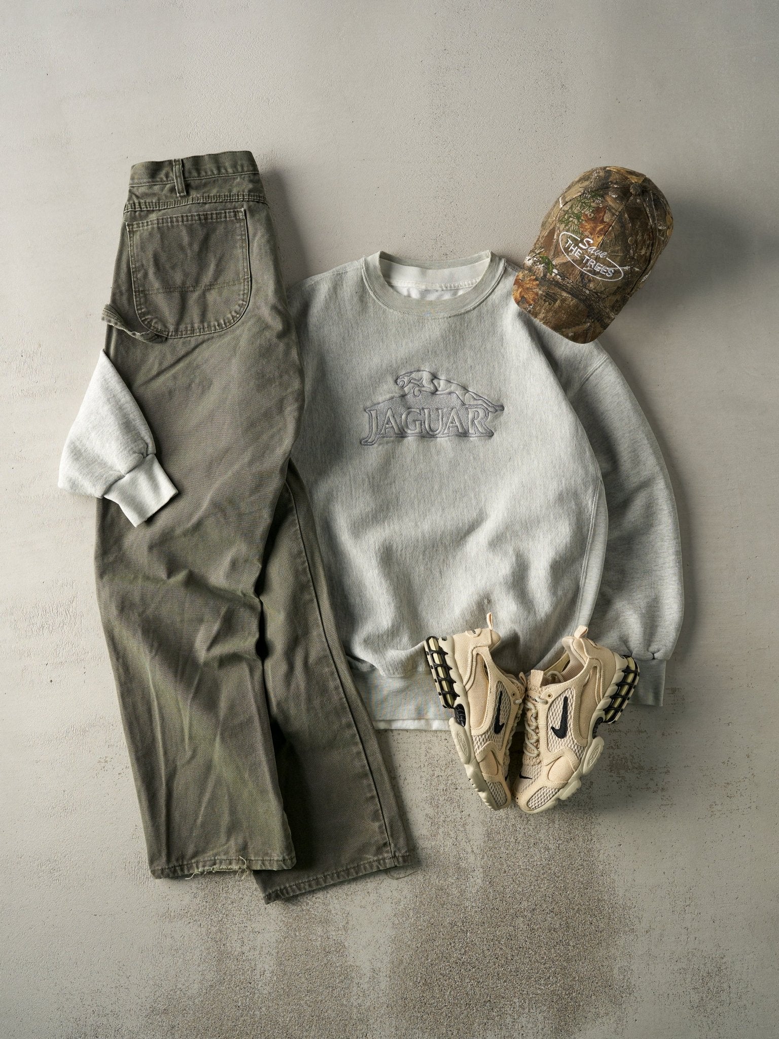 Vintage 90s Green Dickies Carpenter Pants (34x32) - Image 2