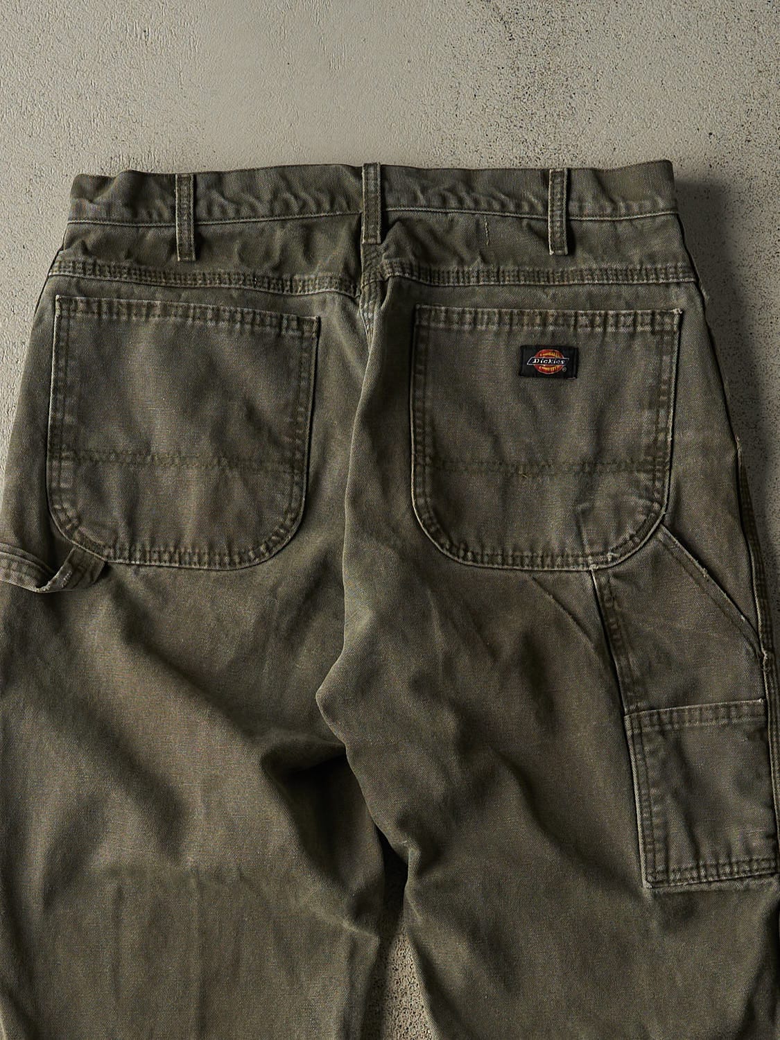 Vintage 90s Green Dickies Carpenter Pants (32x31) - Image 5