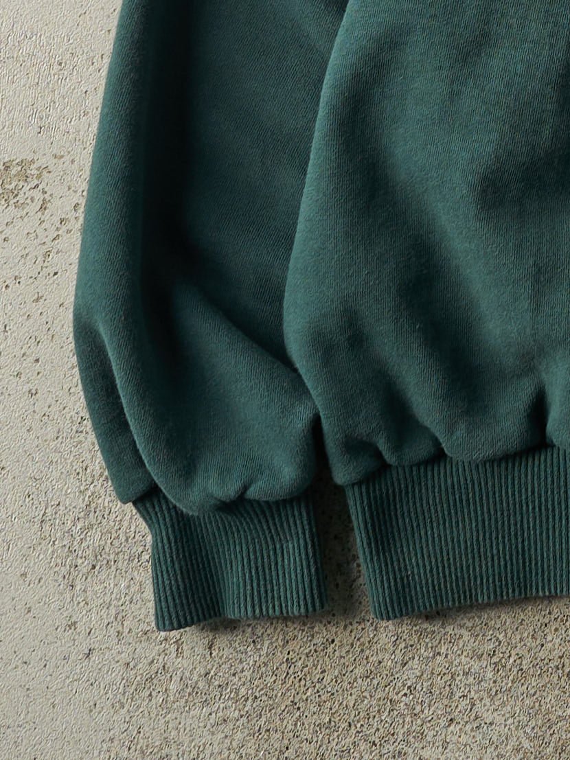 Vintage 90s Green Embroidered Northern Reflections Crewneck (M/L) - Image 3
