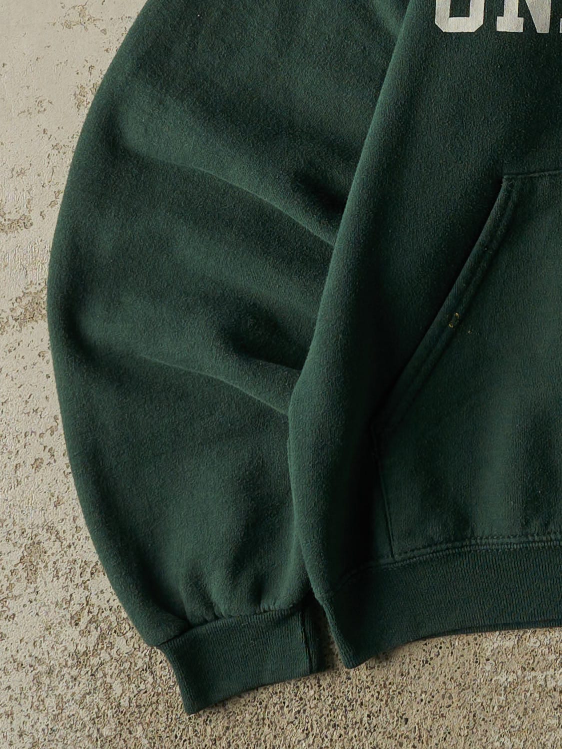 Vintage 90s Green Ohio University Hoodie (XS/S) - Image 3